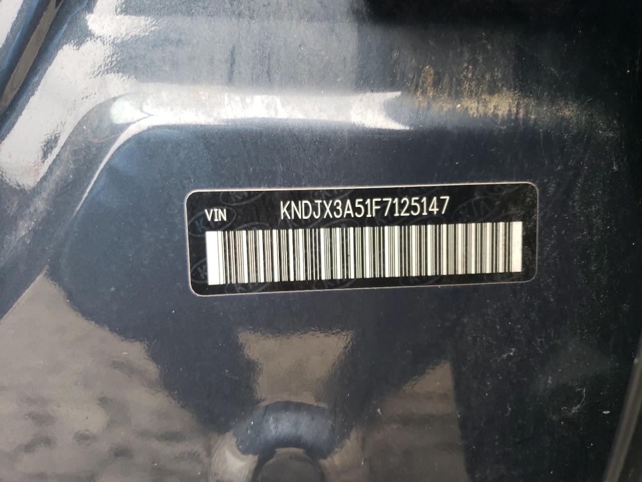 2015 Kia Soul ! VIN: KNDJX3A51F7125147 Lot: 40262434