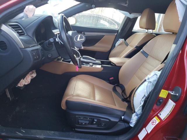  LEXUS GS450 2018 Красный