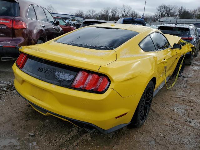  FORD MUSTANG 2015 Желтый