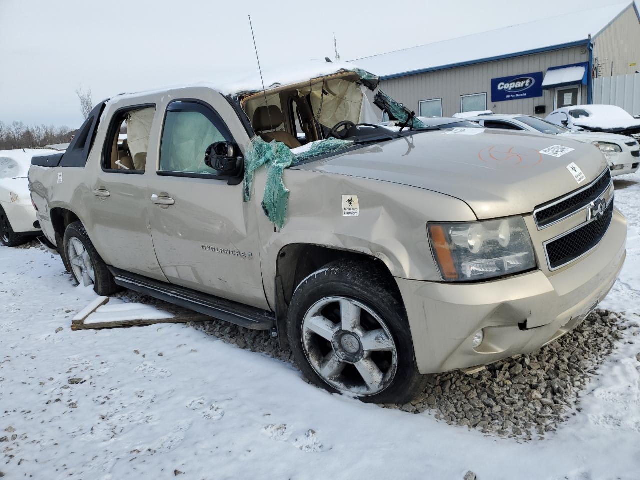 2008 Chevrolet Avalanche K1500 VIN: 3GNFK12378G310551 Lot: 37422044