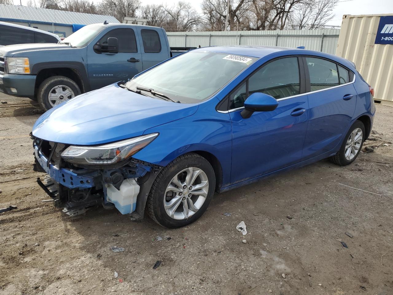 2019 Chevrolet Cruze Lt VIN: 3G1BE6SM7KS539359 Lot: 39090584