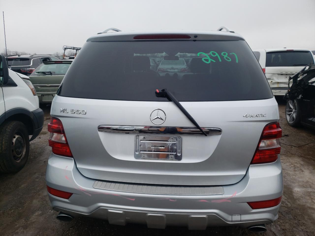 2009 Mercedes-Benz Ml 550 VIN: 4JGBB72E49A452007 Lot: 38931744