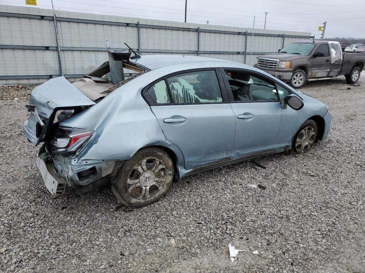 2013 Honda Civic Hybrid VIN: 19XFB4F25DE000657 Lot: 54668124