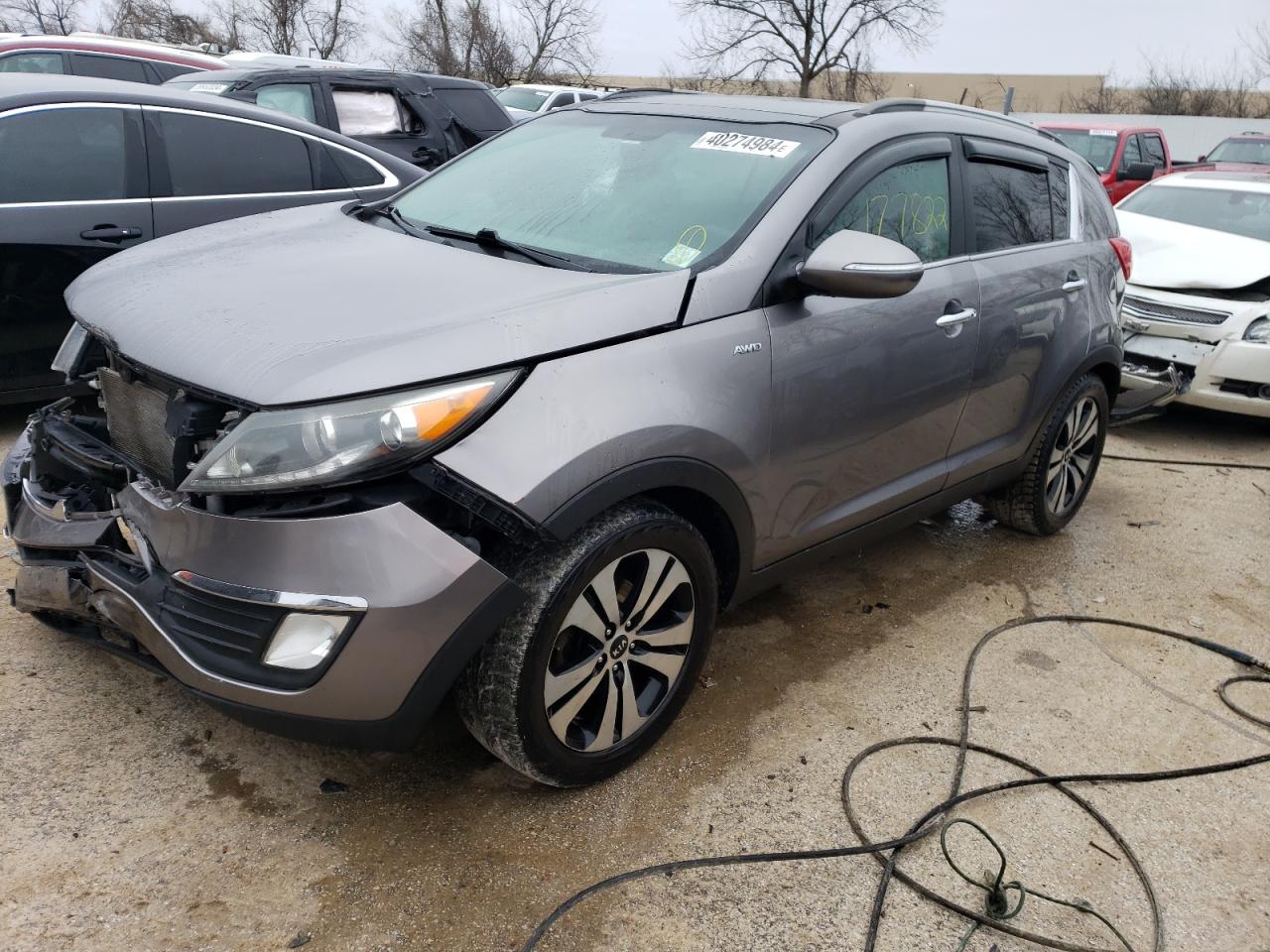 2011 Kia Sportage Ex VIN: KNDPCCA24B7100488 Lot: 40274984