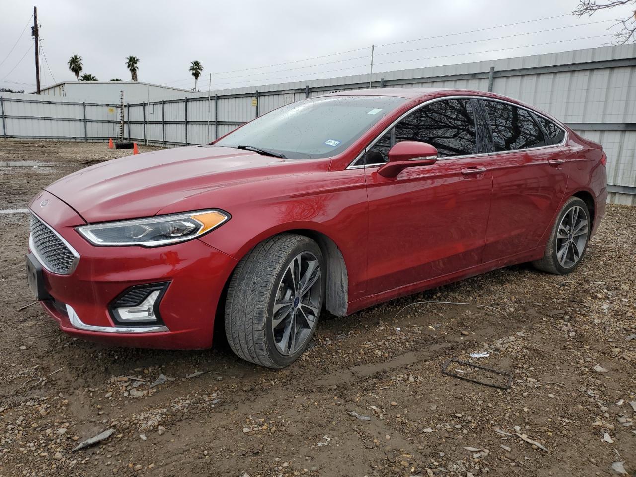 3FA6P0D91KR221548 2019 Ford Fusion Titanium