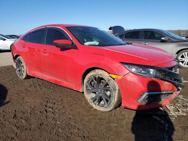  HONDA CIVIC 2019 Красный