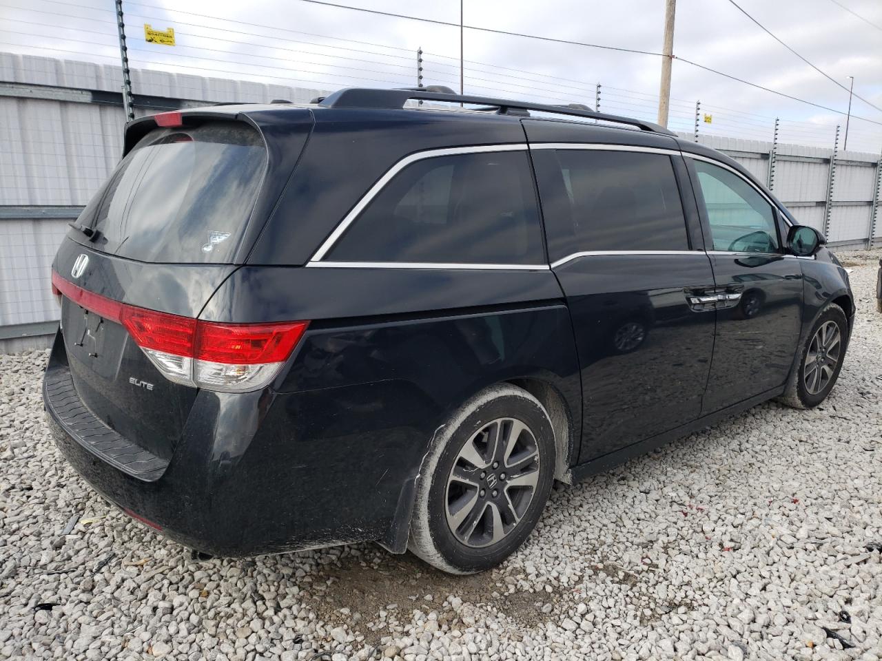 5FNRL5H94EB110606 2014 Honda Odyssey Touring