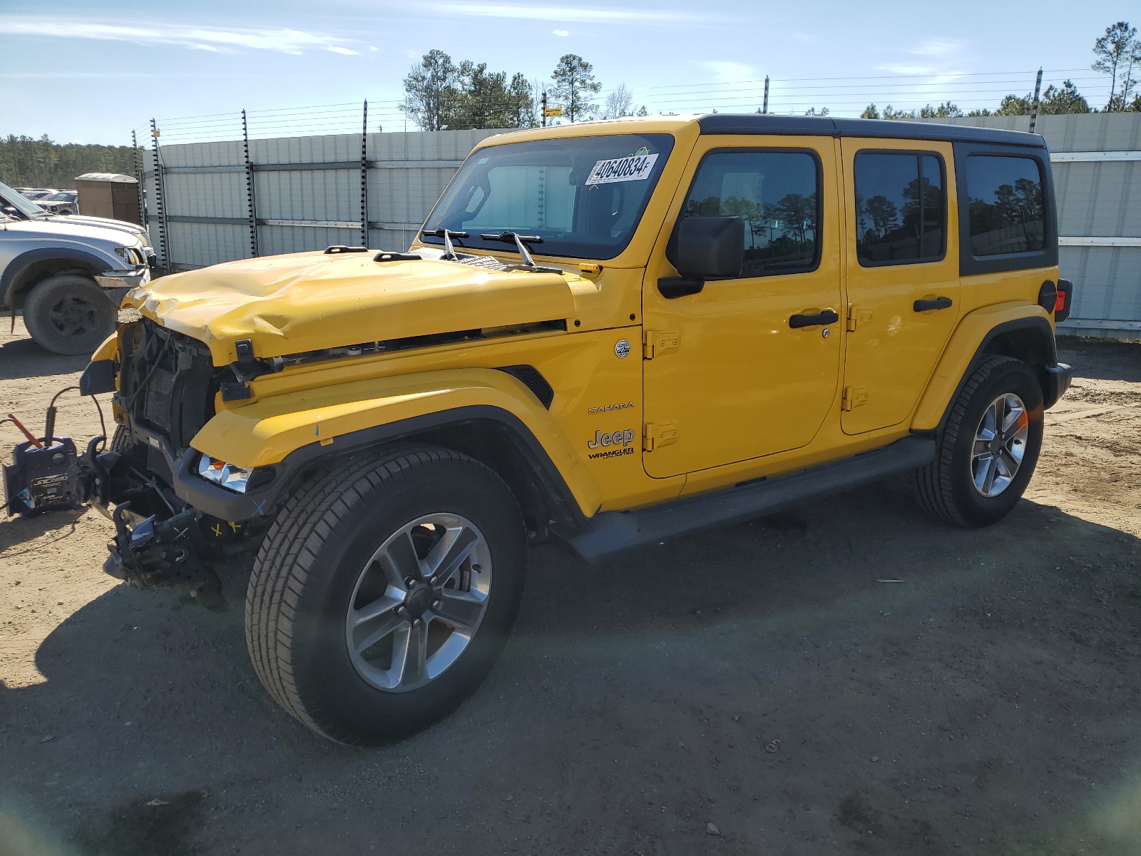 2019 Jeep Wrangler Unlimited Sahara vin: 1C4HJXEN6KW593005