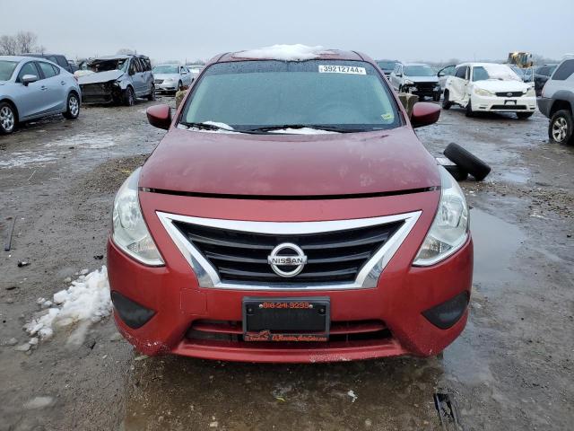  NISSAN VERSA 2017 Red