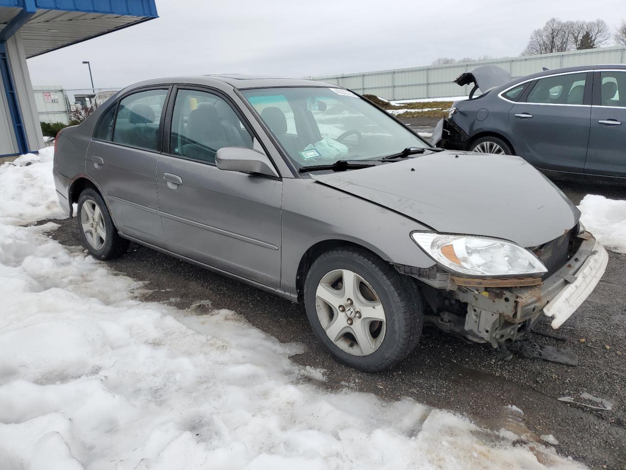 2005 Honda Civic Ex VIN: 1HGES26725L011721 Lot: 40383234