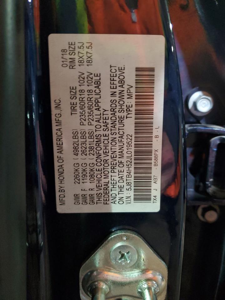 5J8TB4H52JL019522 2018 Acura Rdx Technology