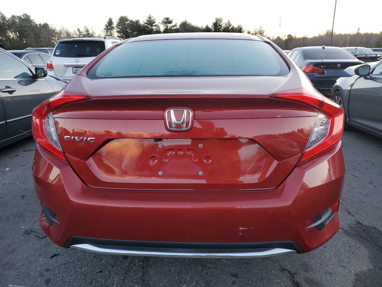 2020 Honda Civic Lx VIN: 19XFC2F66LE203172 Lot: 36896434