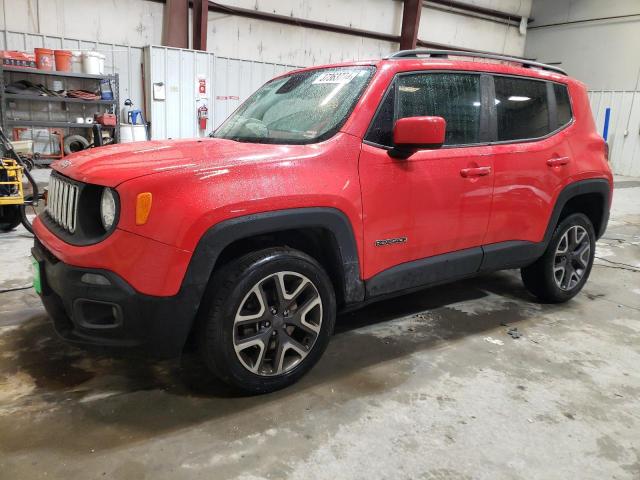  JEEP RENEGADE 2017 Червоний