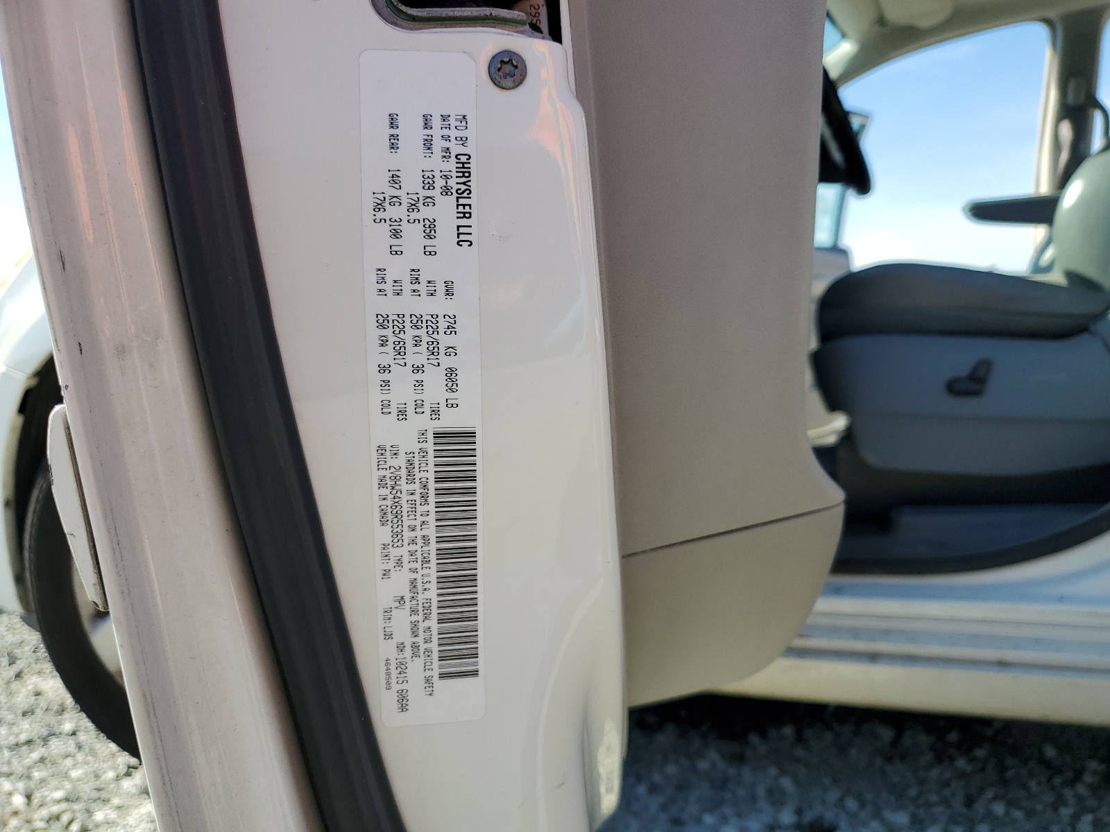 2V8HW54X69R553653 2009 Volkswagen Routan Sel