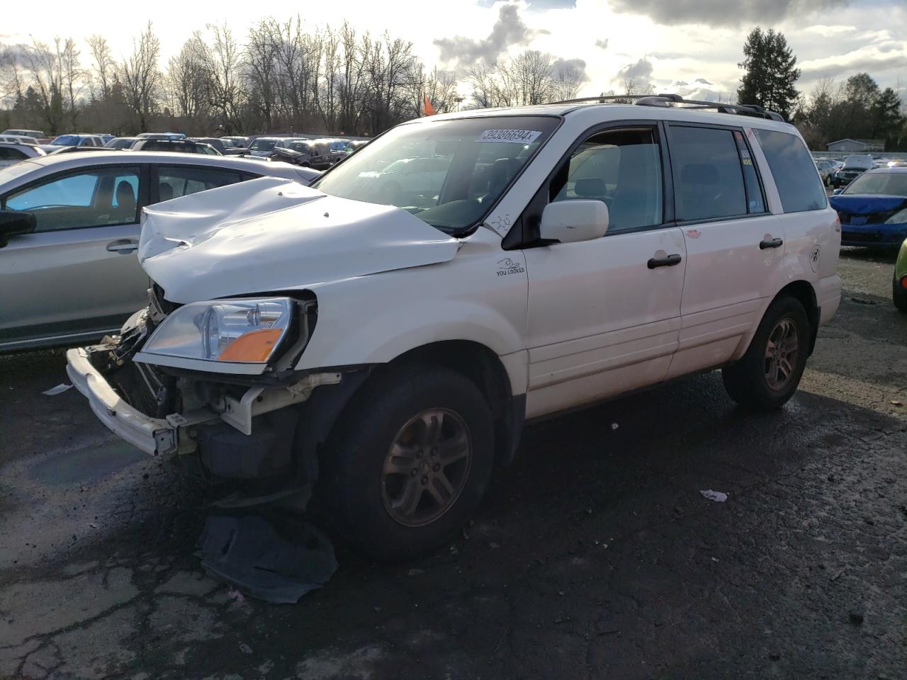 2HKYF18564H587322 2004 Honda Pilot Exl