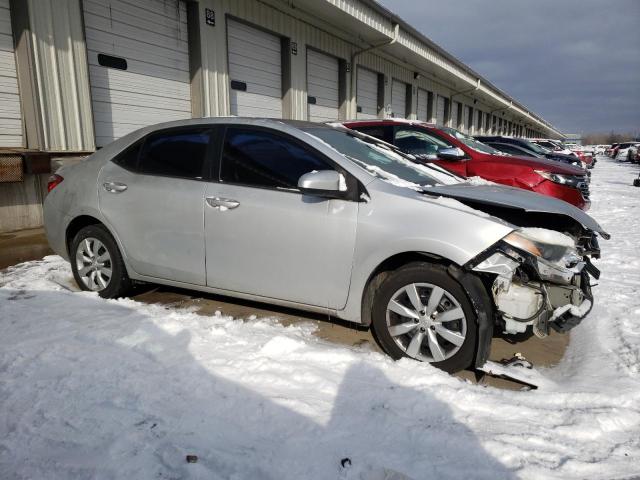 Седани TOYOTA COROLLA 2015 Сріблястий