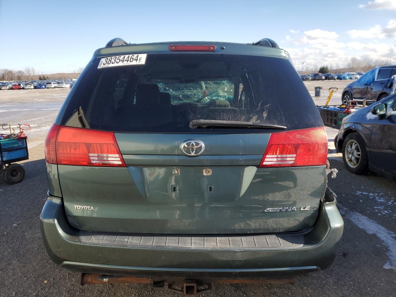 2004 Toyota Sienna Ce VIN: 5TDZA23C14S029581 Lot: 38354464