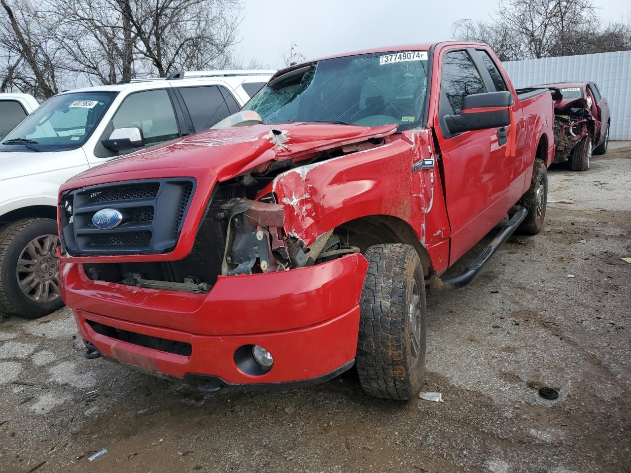 2008 Ford F150 VIN: 1FTRX14W48KD27458 Lot: 37749074