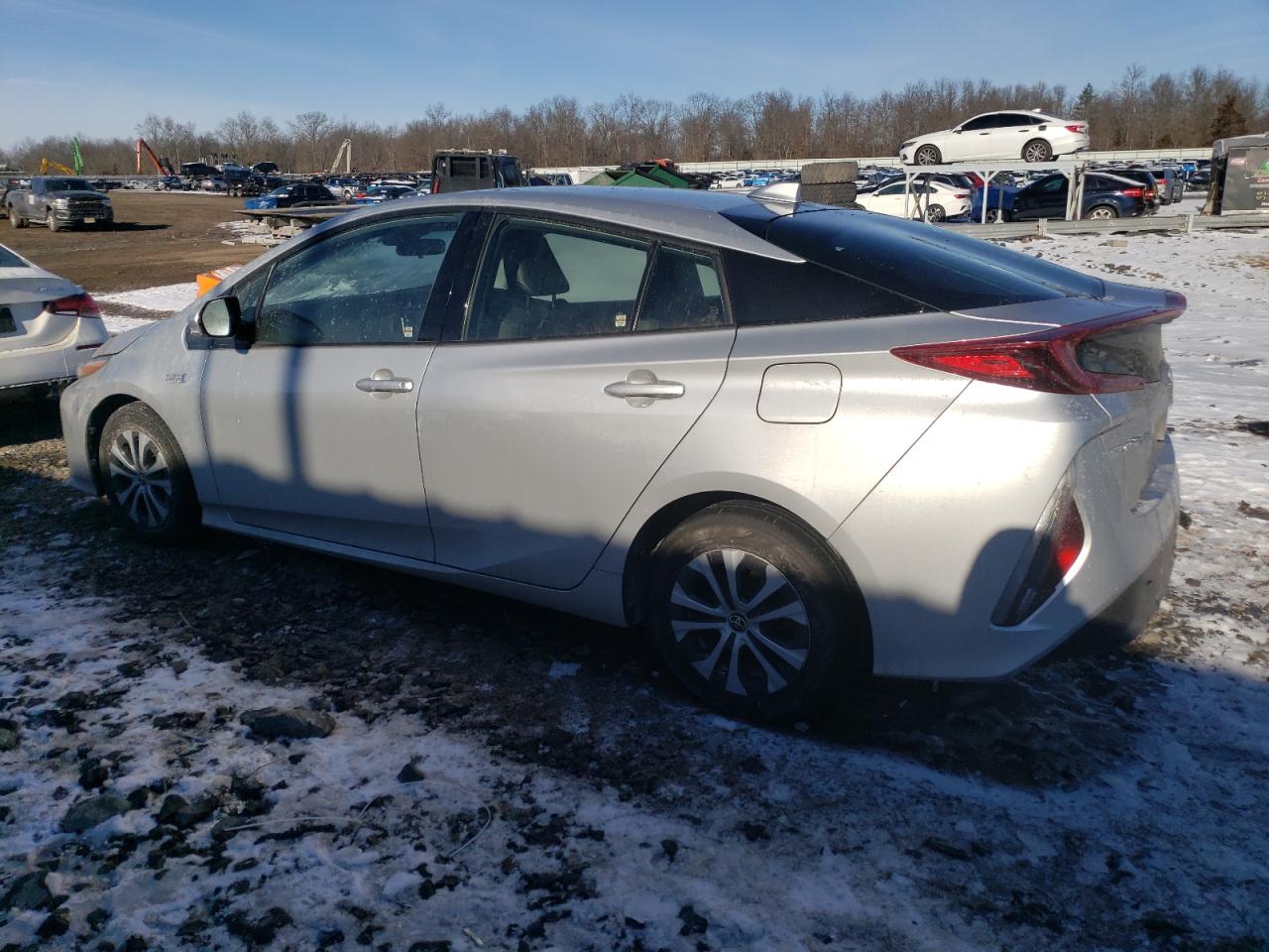 2020 Toyota Prius Prime Le VIN: JTDKARFP3L3135619 Lot: 38124194