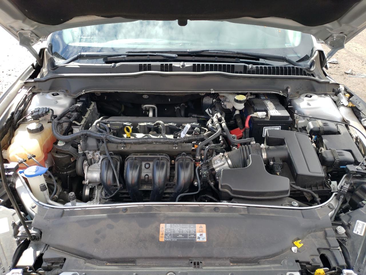 2014 Ford Fusion S VIN: 3FA6P0G73ER318541 Lot: 81488884