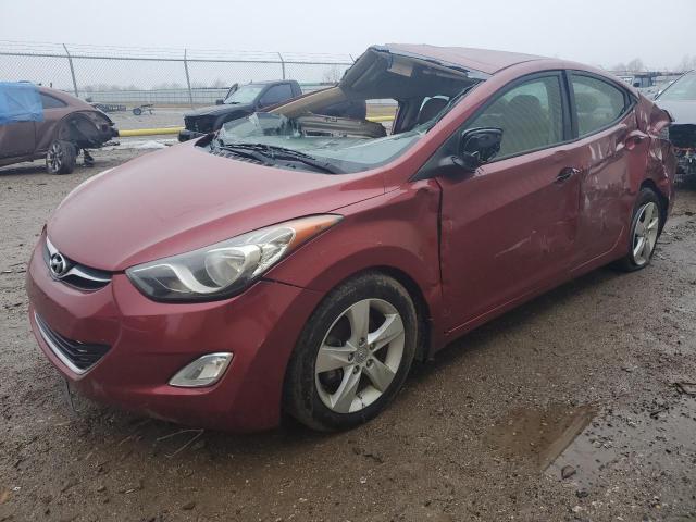 Седани HYUNDAI ELANTRA 2013 Червоний