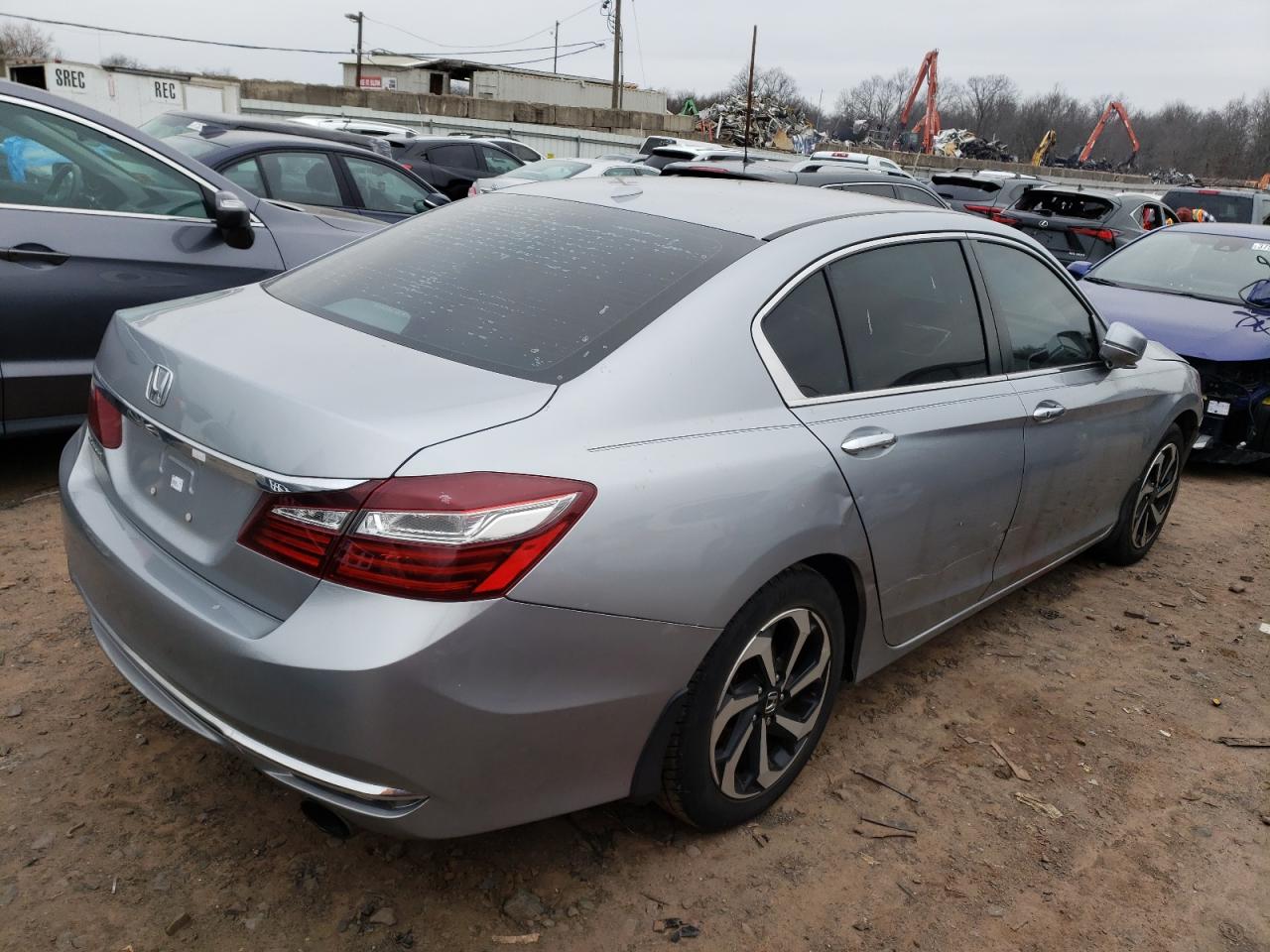 2017 Honda Accord Ex VIN: 1HGCR2F76HA104342 Lot: 38169474