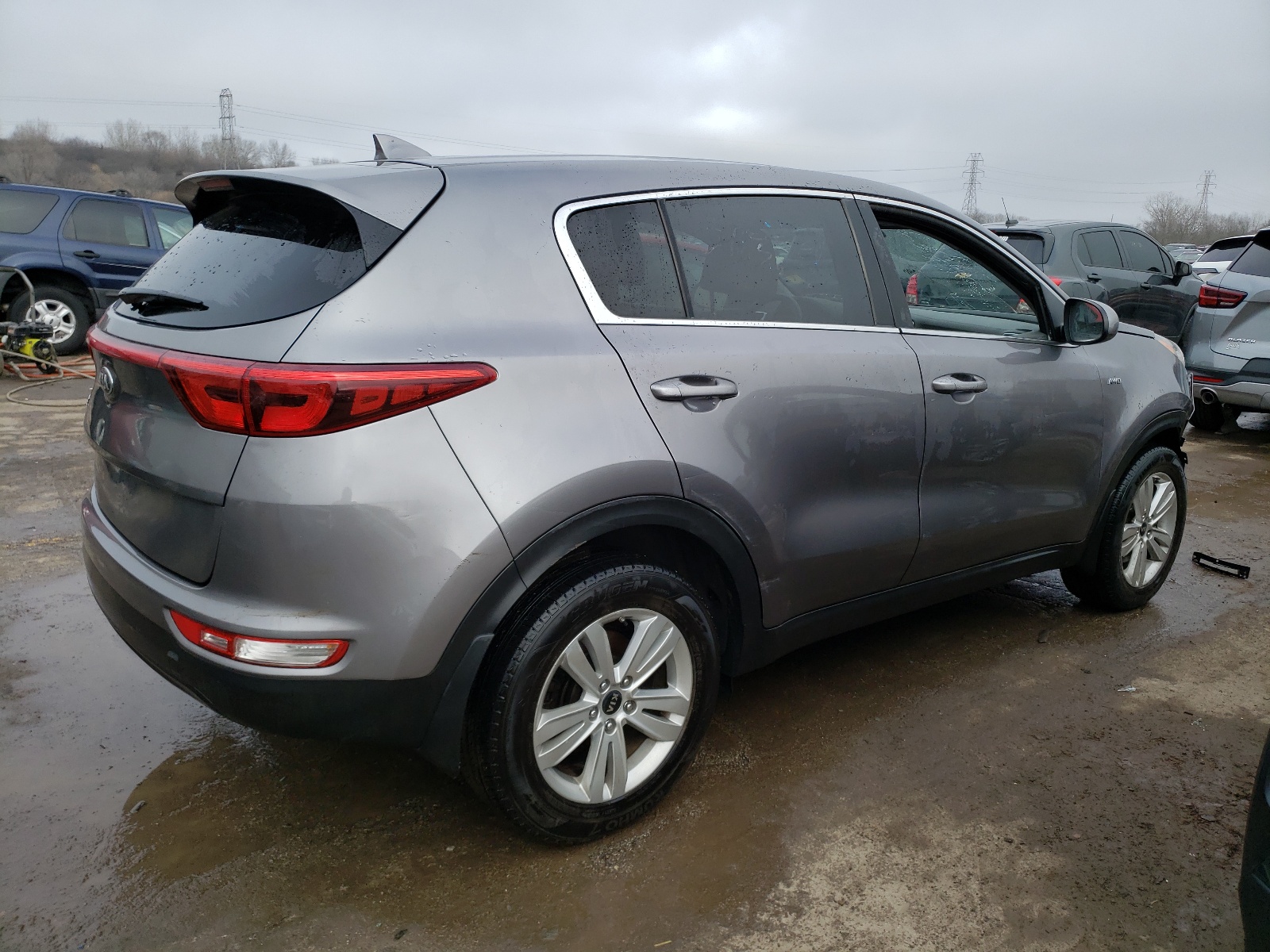 2017 Kia Sportage Lx vin: KNDPMCAC1H7289552