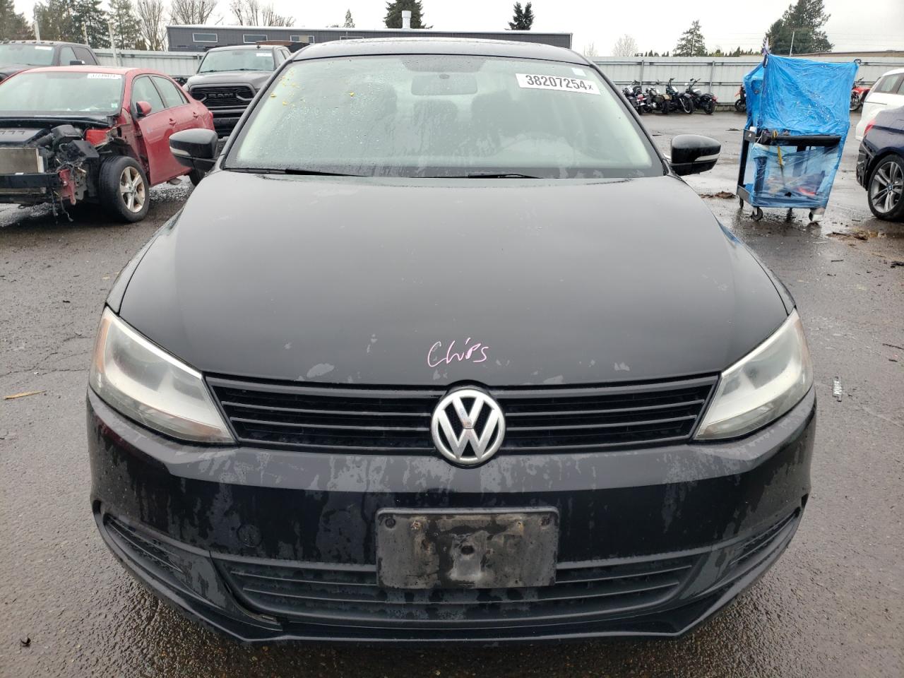 2011 Volkswagen Jetta Se VIN: 3VWDZ7AJ1BM358356 Lot: 38207254