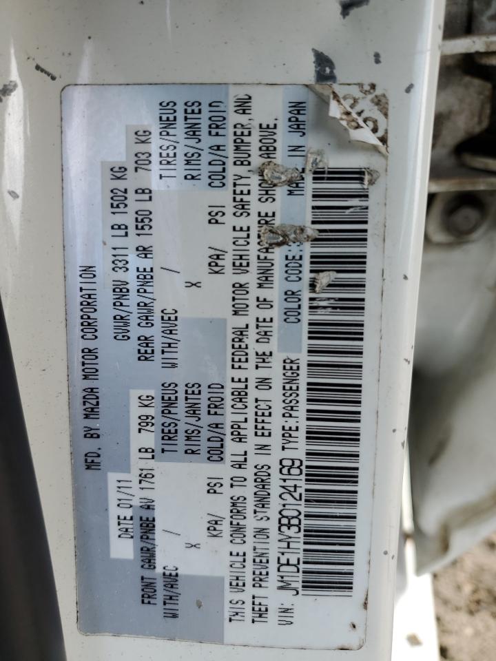 2011 Mazda Mazda2 VIN: JM1DE1HY3B0124169 Lot: 78429174