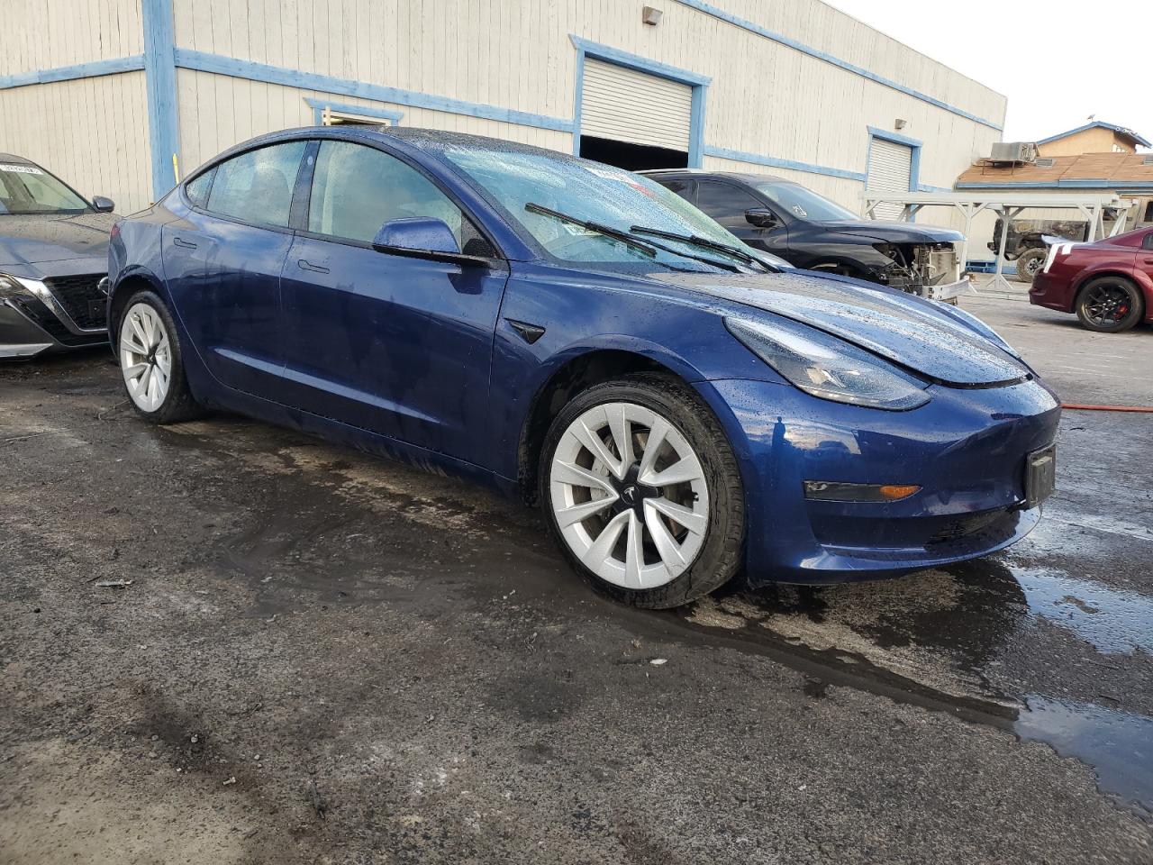 2022 Tesla Model 3 VIN: 5YJ3E1EBXNF186119 Lot: 82838163