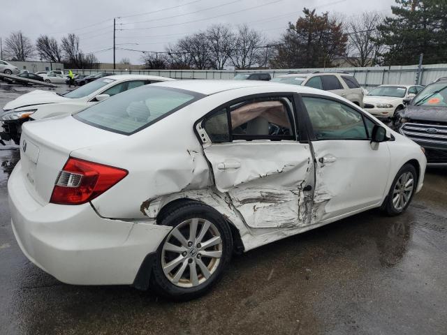  HONDA CIVIC 2012 White