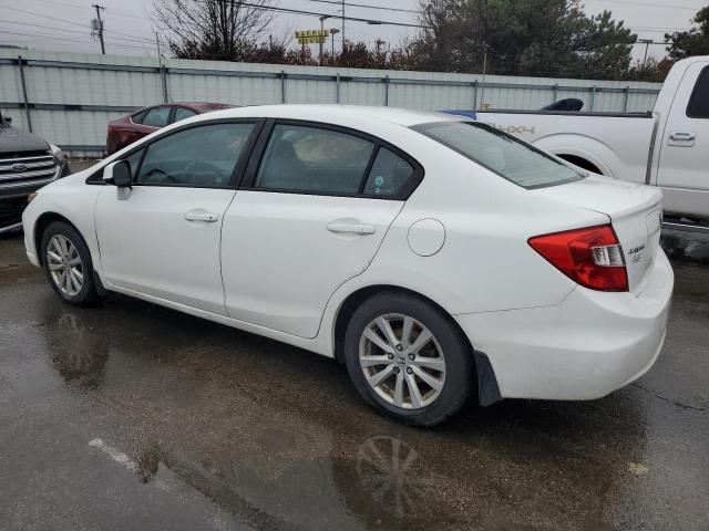  HONDA CIVIC 2012 White