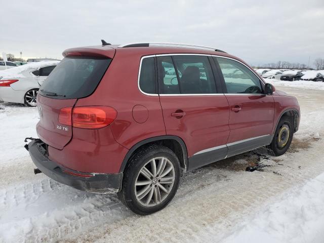  VOLKSWAGEN TIGUAN 2012 Красный