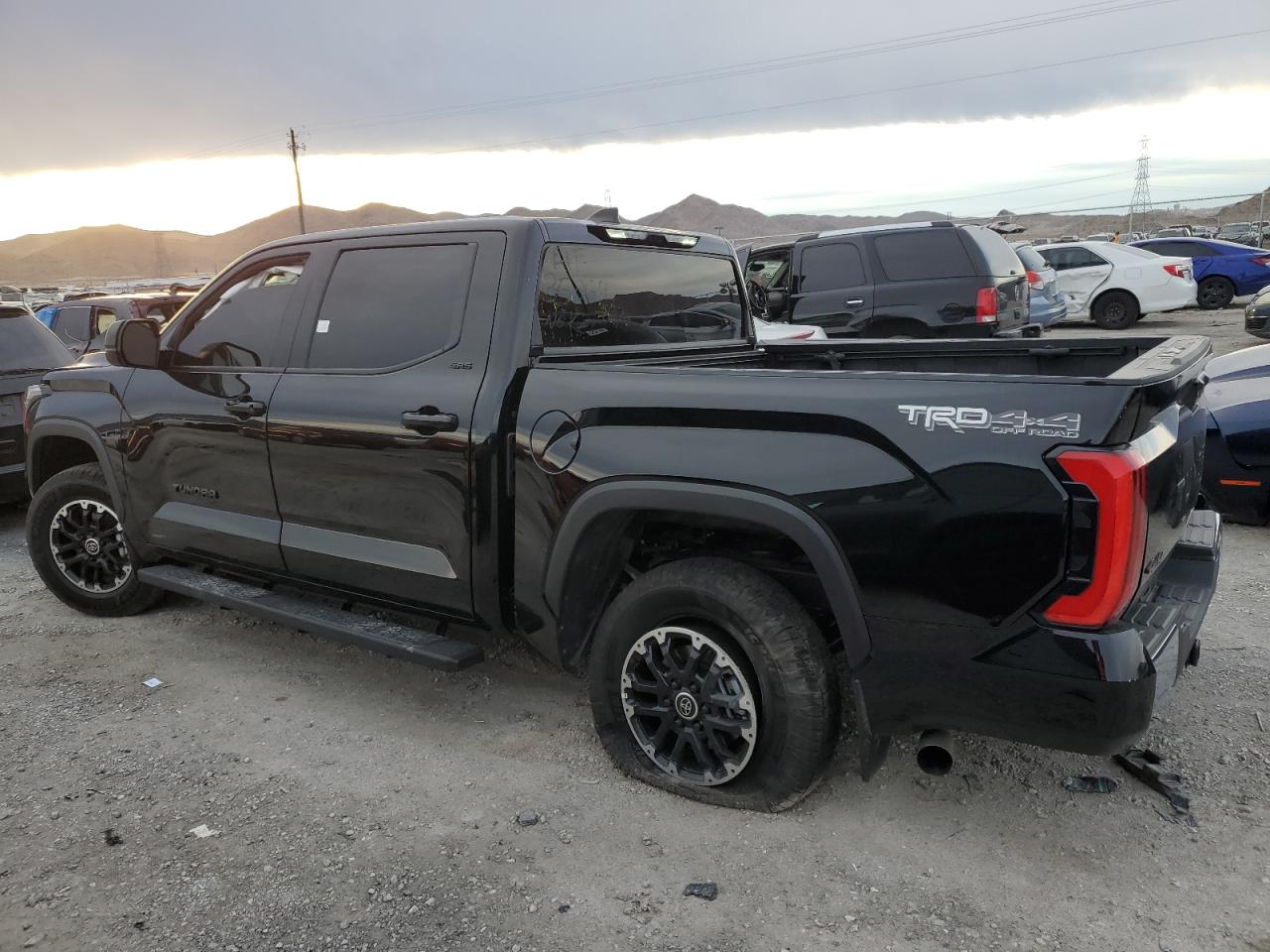 2023 Toyota Tundra Crewmax Sr VIN: 5TFLA5DB2PX107829 Lot: 36961214