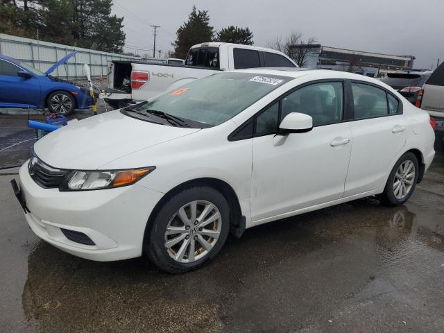  HONDA CIVIC 2012 White