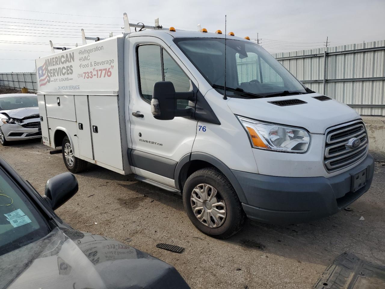 2016 Ford Transit T-250 VIN: 1FDYR5PM8GKA77014 Lot: 81743573