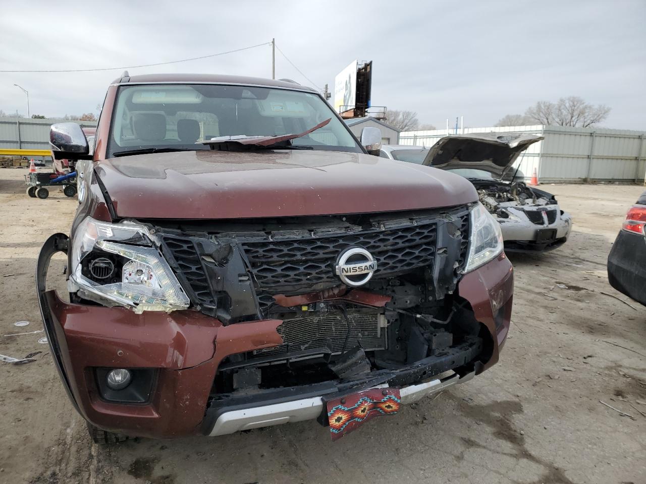 JN8AY2NCXJ9553834 2018 Nissan Armada Sv