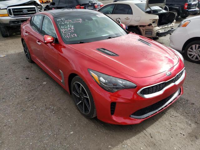  KIA STINGER 2019 Красный