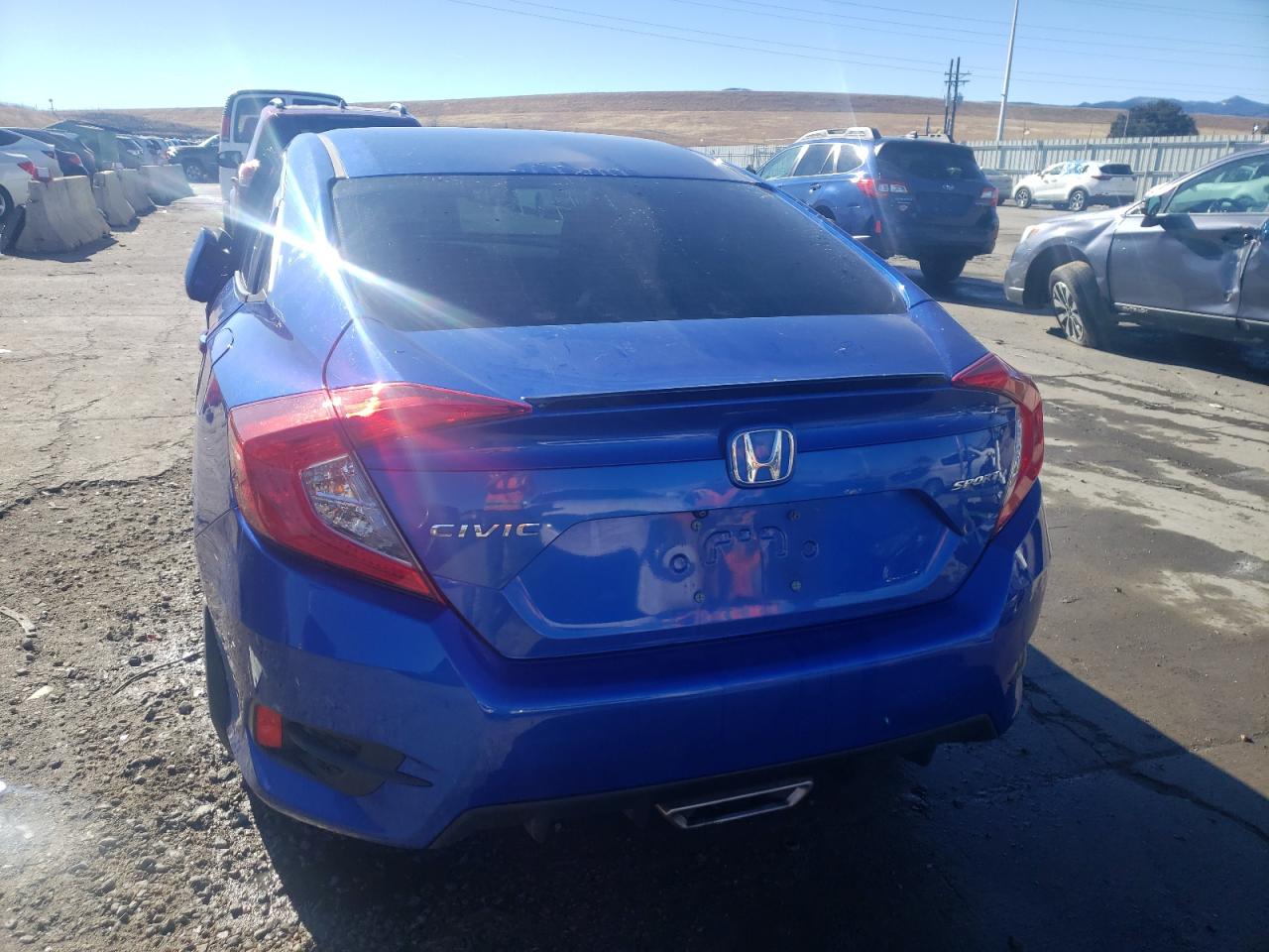 VIN 19XFC2F81LE027715 2020 HONDA CIVIC no.6