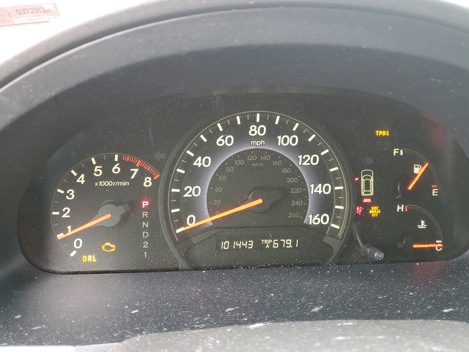 5FNRL38739B035650 2009 Honda Odyssey Exl