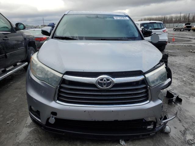  TOYOTA HIGHLANDER 2015 Сріблястий