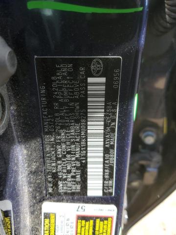 4T1G11BK4MU038275 Toyota Camry SE 13