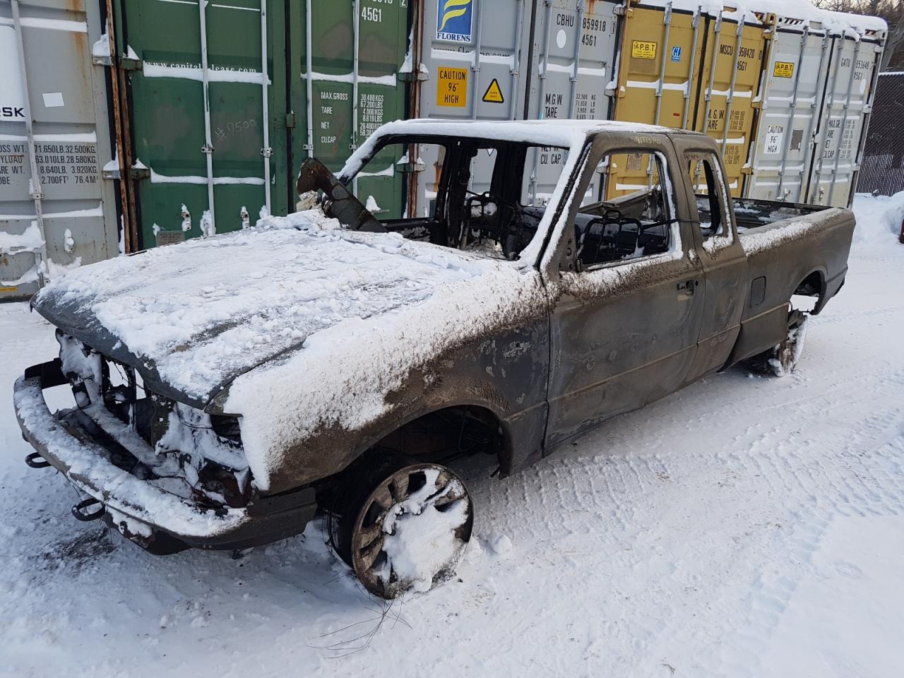 2011 Ford Ranger Super Cab იყიდება Montreal-est-ში, QC - Burn