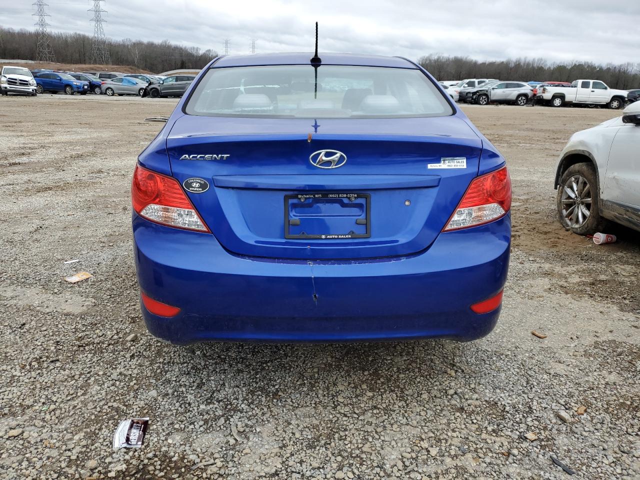 2013 Hyundai Accent Gls VIN: KMHCT4AE2DU500144 Lot: 72814074