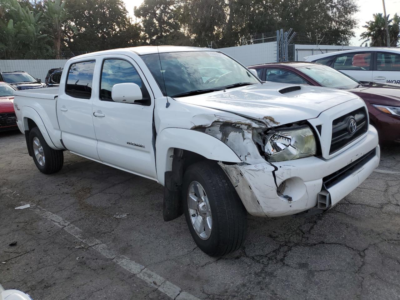 2008 Toyota Tacoma Double Cab Prerunner Long Bed VIN: 5TEKU72NX8Z509703 Lot: 40007504