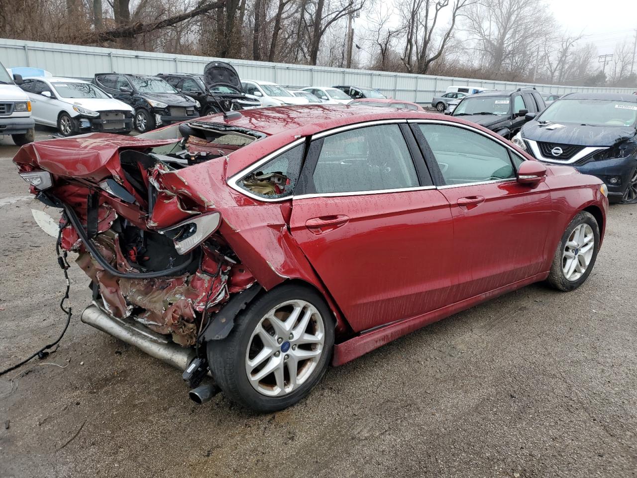 2014 Ford Fusion Se VIN: 3FA6P0HD6ER345527 Lot: 38992374