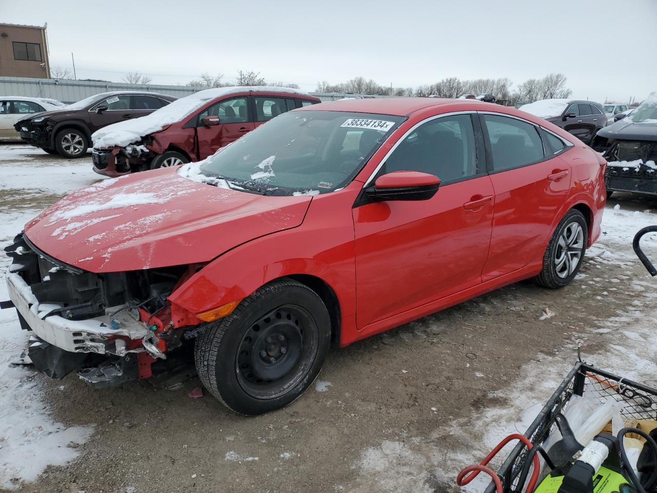 2016 Honda Civic Lx VIN: 2HGFC2F51GH569219 Lot: 38334134