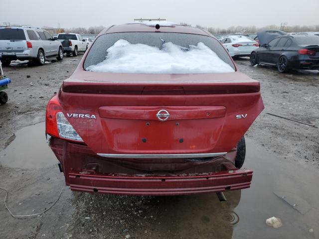  NISSAN VERSA 2017 Red