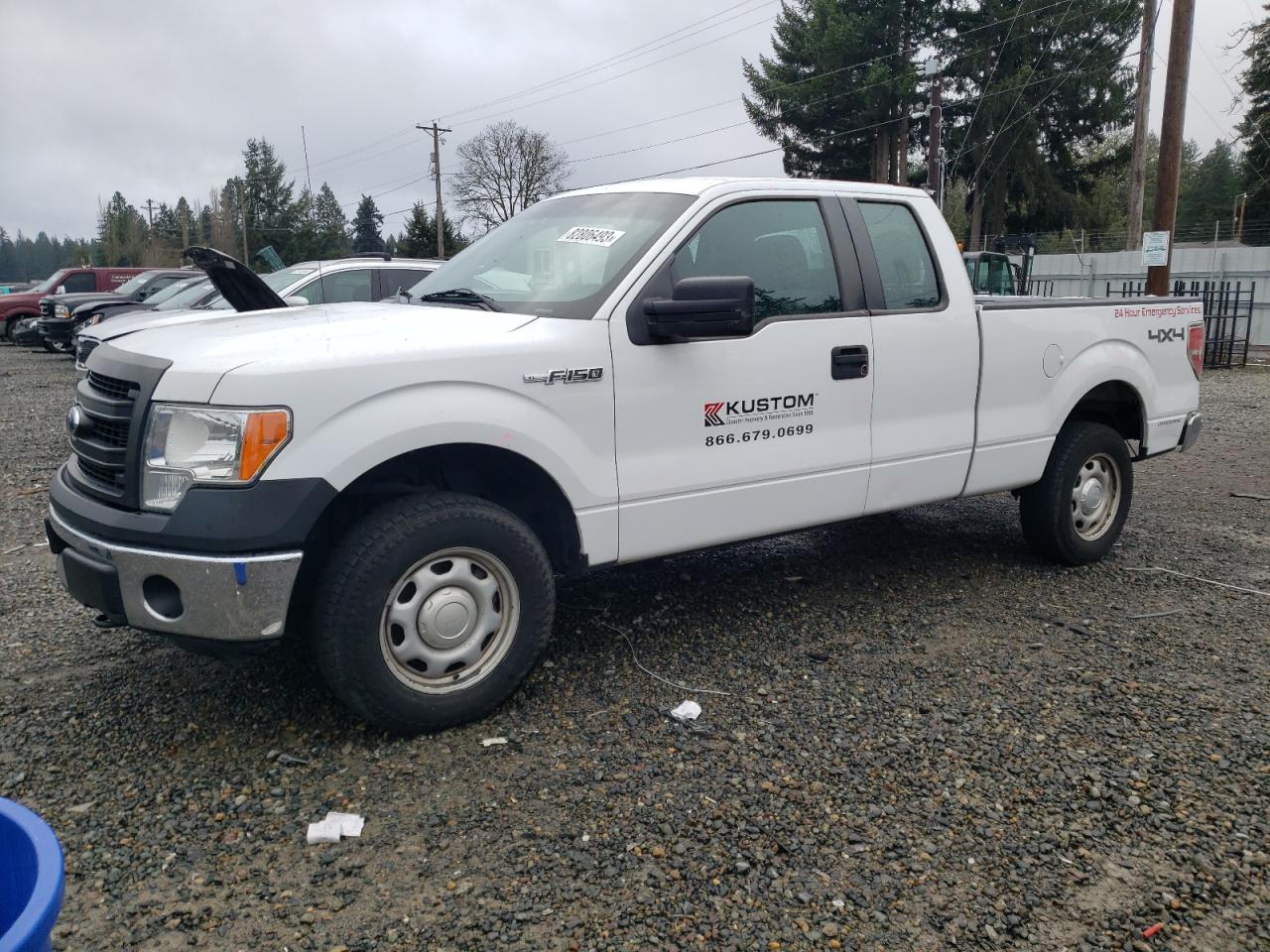 1FTFX1EF3EKF95933 2014 Ford F150 Super Cab