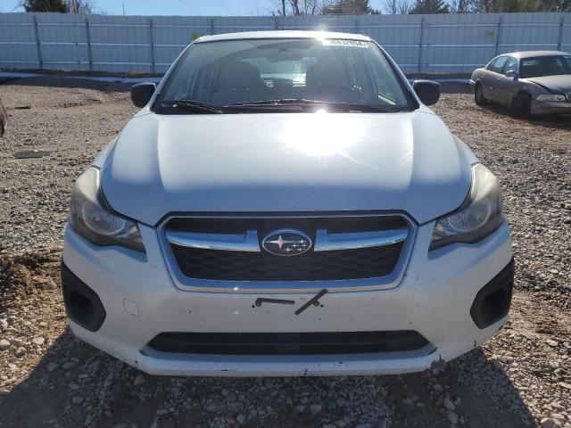  SUBARU IMPREZA 2014 White